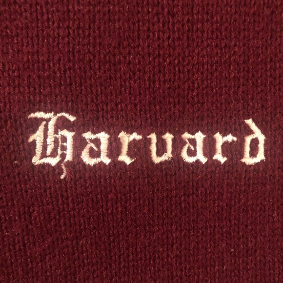 Authentic Vintage Harvard Sweater RARE - Picture 4 of 9